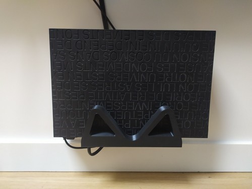 Support mural pour freebox - pour,