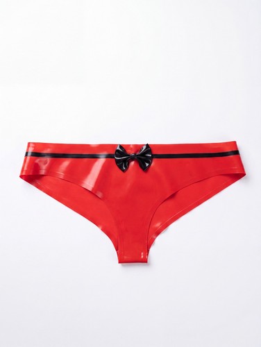 Neuf culotte rouge en latex - neuf,