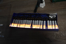 Guirlande ancienne électrique lumineuse sapin Noël 20 lampes forme bougie