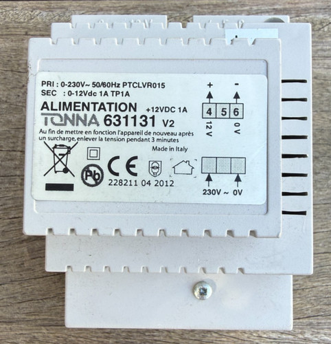 Alimentation tonna 631131 - alimentation, v2