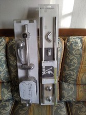 Barre de douche d'angle + Pommeau de douche (Neuf)