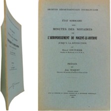 Etat Minutes des notaires de