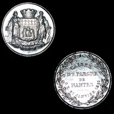 MEDAILLE ARGENT CAISSE