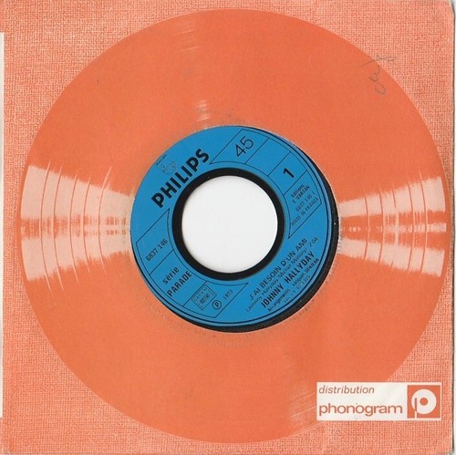 Juke box jonny hallyday - sp, box-jonny
