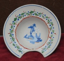 rare magnifique ancien plat a barbe Villers les pots  sud ouest ? époque 19 eme