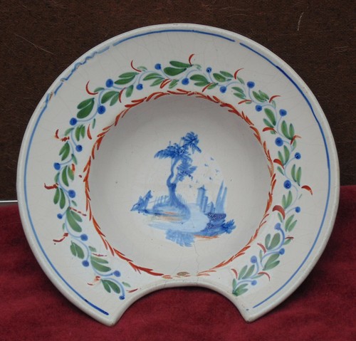 Rare magnifique ancien plat - ancien,