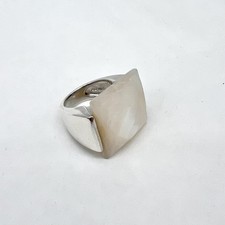 Bague Agatha Argent et nacre  Argent 925 Millième (22 CT) 14,37g