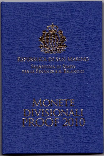 Coffret saint marin 2010 - coffret,