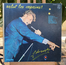 Johnny Hallyday – Salut Les Copains ! DELUXE  LP 33T Fra 1961 avec POSTER - TTBE