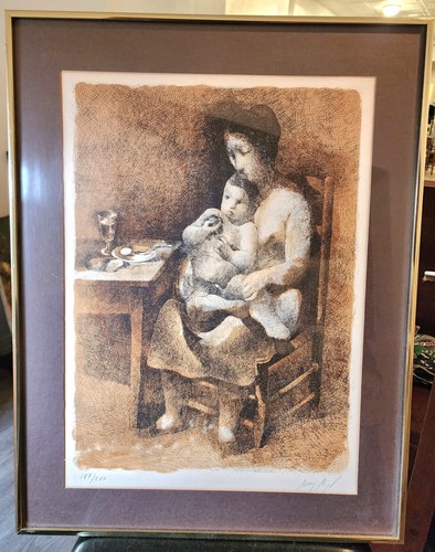 Ruiz pipo lithograph maternite - pipo,