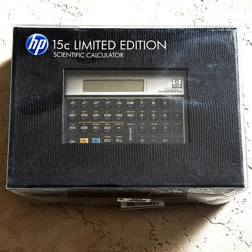 Hewlett packard 15c - hewlett, limited