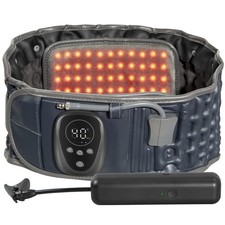 HONGJING Ceinture de décompression chauffante à lumière rouge pour soulager les
