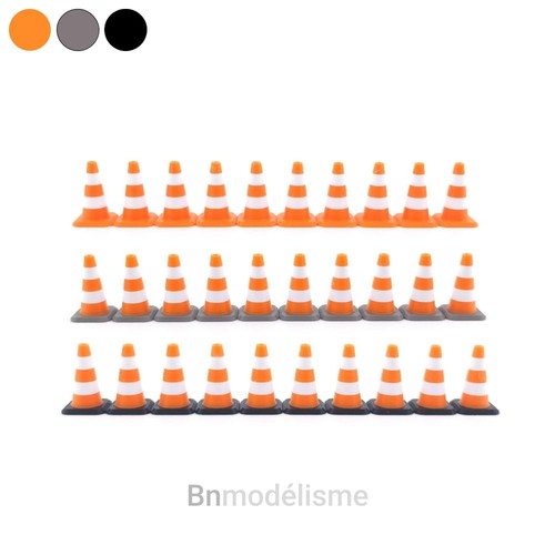 Lot cônes 1 43 décor - lot, 1/43