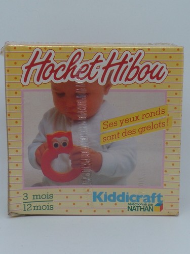 Jouet ancien bebe hochet - jouet,