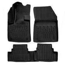 Tapis De Sol En Caoutchouc Pour Peugeot 3008 2017-2024 5-Pcs Scoutt 3D Premium