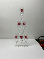 6 verre à bière perle Artzner bières 0,3 cl en bonne état