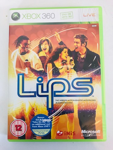 Jeu xbox 360 lips envoi - jeu,