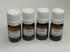 Kit 4 test testeur or 9 14 18