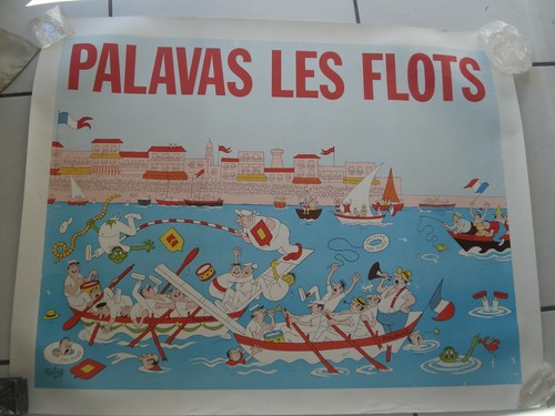 Affiche dubout joutes - affiche,