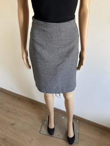 Jupe grise noire longue - grise,