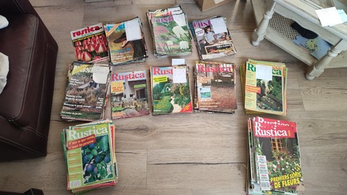 Lot 284 magazines rustica - lot,