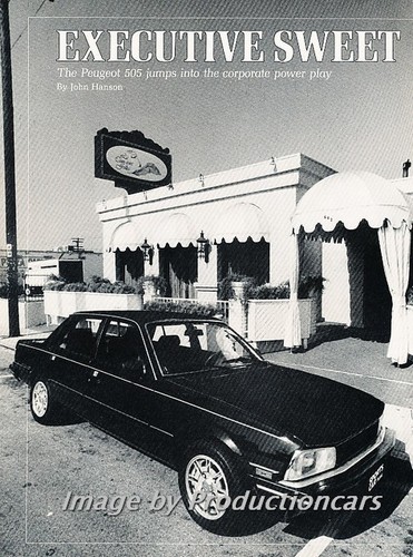 1985 peugeot 505 - 1985, turbo