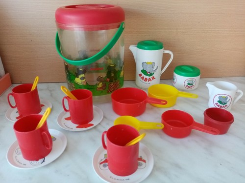 Dinette babar pieces - babar,