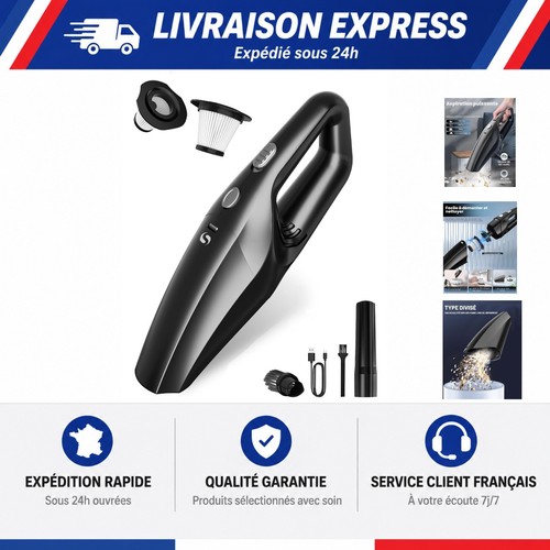Aspirateur voiture puissant - aspirateur,