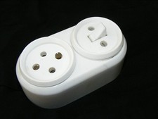 Bakélite Interrupteur + Prise
