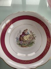 PLAT DE SERVICE EN PORCELAINE