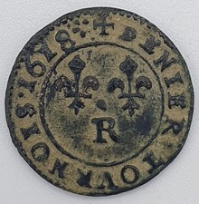 Monnaie (Cuivre) : Louis XIII