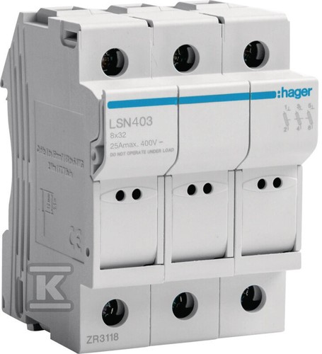 Lsn403 porte fusible - lsn403, porte-fusible