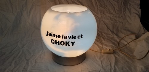 Lampe vintage publicitaire - vintage,