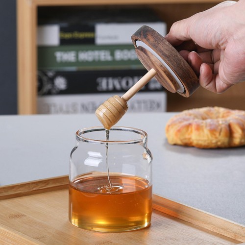 Pot miel avec - pot, et