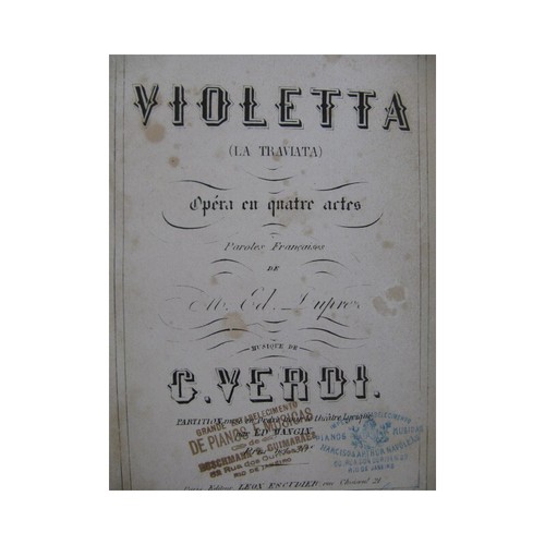 Verdi giuseppe violetta - violetta, la