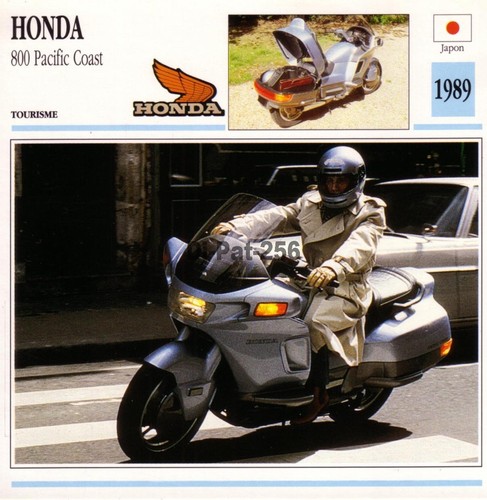 Fiche moto honda pc 800 - fiche,