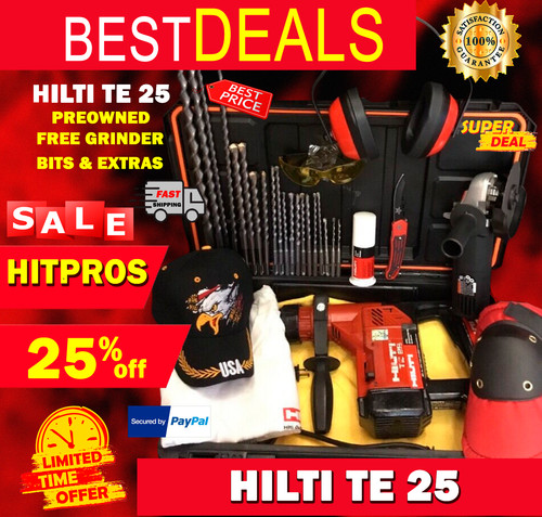 Hilti preowned free - 25,, preowned,