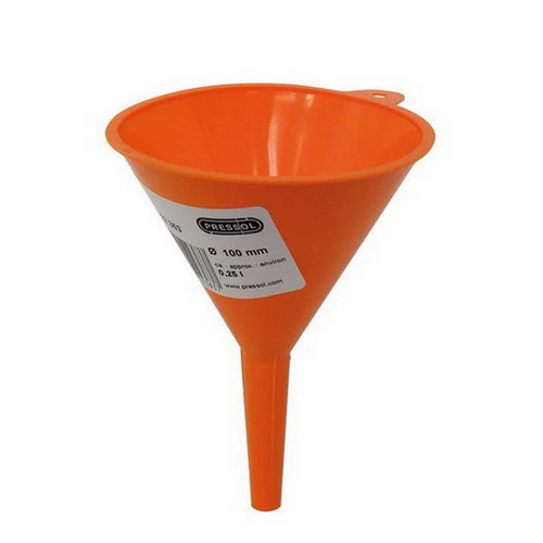 Entonnoir polyethylene orange - polyethylene,