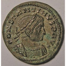 Monnaie romaine, empereur, Constantin I, Constantinus I, Centenionalis, R/ BEATA