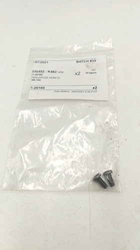 Vis taraudeuse m06x12 - 2,