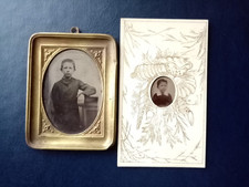 Ferrotype Tintype + CDV