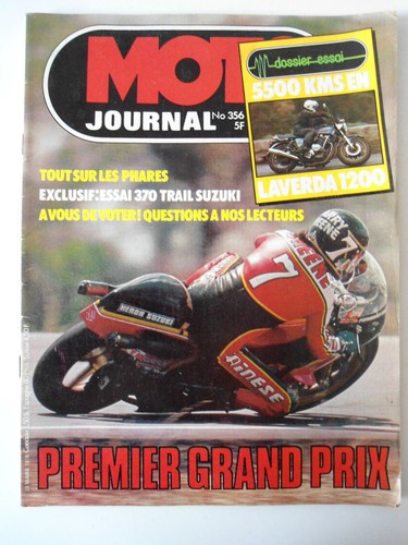 356 moto journal essai - journal;,