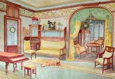 ESTAMPE 1900 Piano Pupitre