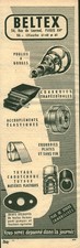 Publicité ancienne Beltex matériel agricole 1955 issue de magazine