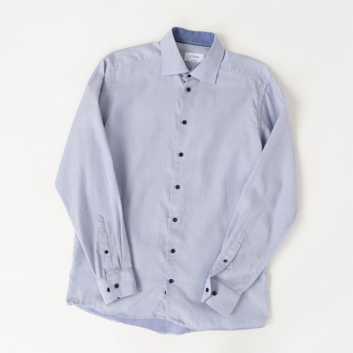 Chemise boutonnée bleu clair