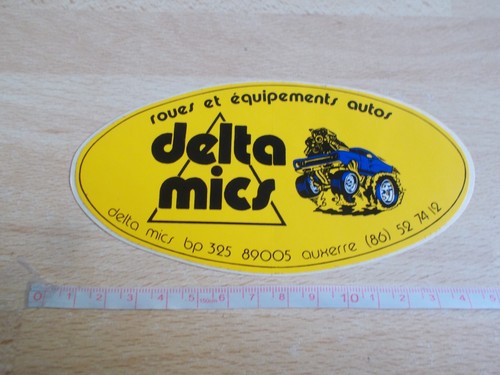Autocollant delta mics roues - autocollant,