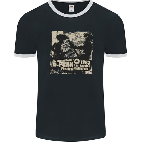 Shirt ringer homme punk - t-shirt,