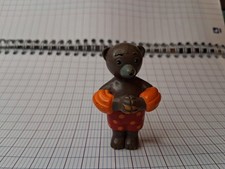 Jouet - Figurines PVC Petit Ours Brun -en brassard à la baignade.  BE