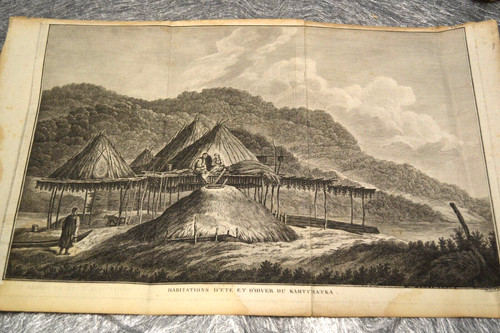 Gravure xviii ème voyage - xviii, de