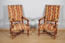 Paire de fauteuils style Louis XIV